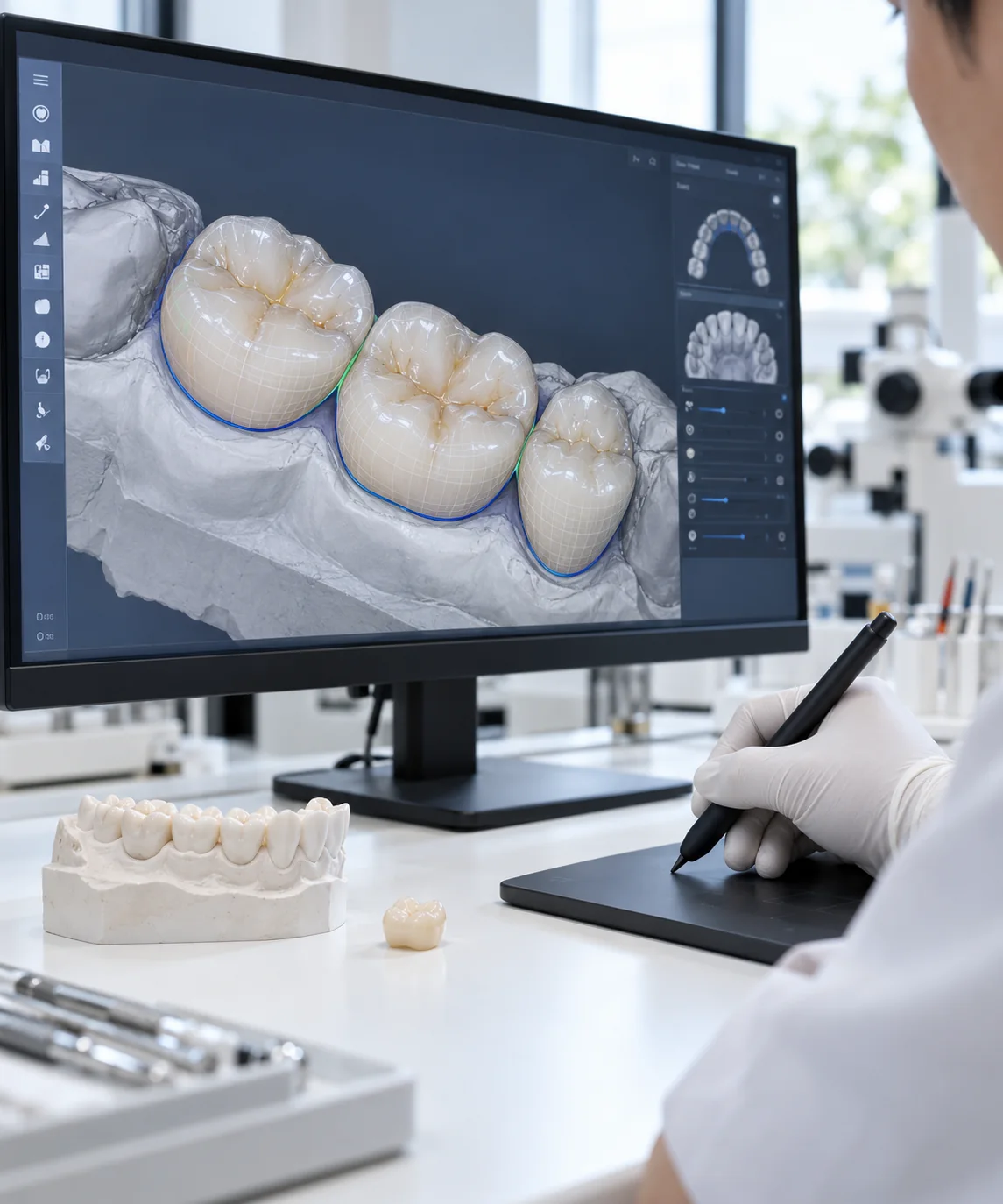 Restorative CAD design service